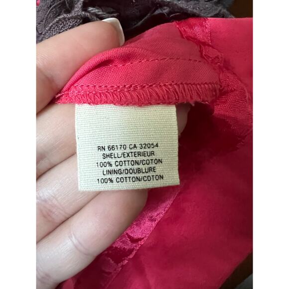 Anthropologie's Floreat Sunrise & Midnight Sheath Dress Gray Lace Pink Size 0 - Picture 5 of 11